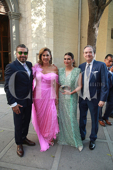 Oscar Méndez, Ana Laura Maldonado de Méndez, Heidy Villarreal y Rodrígo García (2)