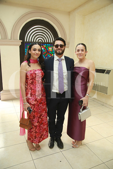 Renata Martínez, Diego Salazar y Sofia Martínez