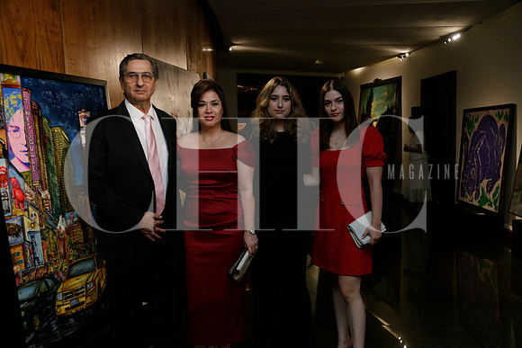Cesar Nader, Barbara Barceló de Nader, Bárbara Nader y Romelia Nader (2)