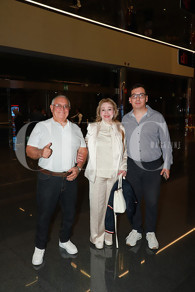 Héctor Moreno, Doris Nieto y Héctor Moreno 1