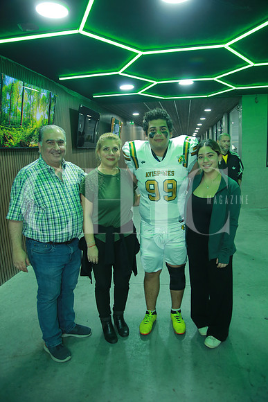 Mauricio Letayff, Patricia Valenzuela, Mauricio Letayff y Nicole Letayff. (2)