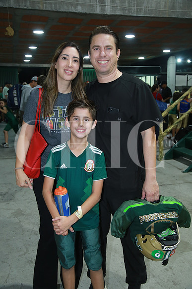 Nora Torres, Daniel Guajardo y Daniel Guajardo Torres