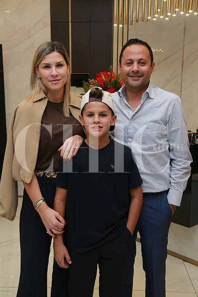 Lucia Cantú, Jorge Lanz y Juan Pablo Lanz