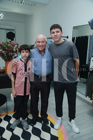 Santiago Elizondo, Jorge Bernardo Elizondo y Bernardo Elizondo
