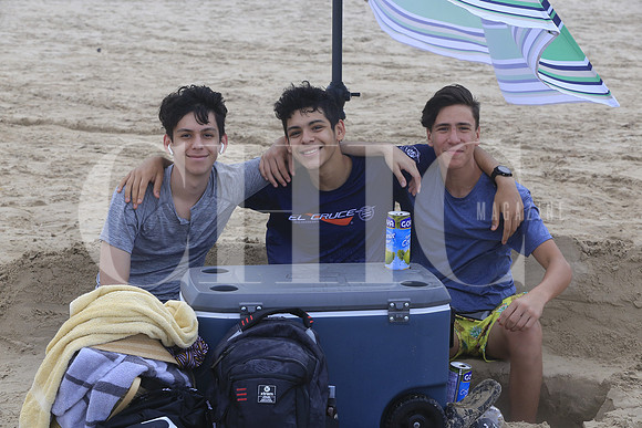 SEBASTIÁN ORTIZ, PEDRO ORTIZ Y HÉCTOR SOTO