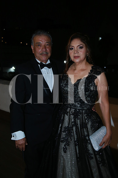 (papás de la novia) Mario Salinas y Laura Calderón