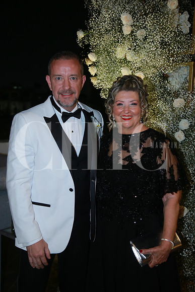 Gabriel Tláloc y (mamá del novio) Blanca Alicia Cantú