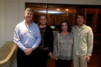 Eugenio Garza, Carolina Garza, Cruchi Gutíerrez y Alfredo Molina