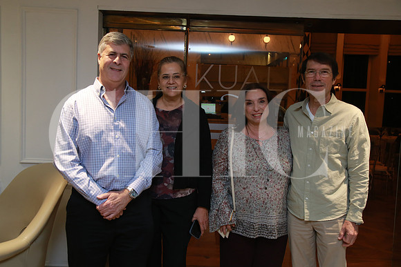 Eugenio Garza, Carolina Garza, Cruchi Gutíerrez y Alfredo Molina