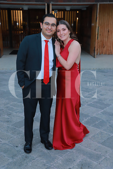 Daniela de la Peña y Luis de León