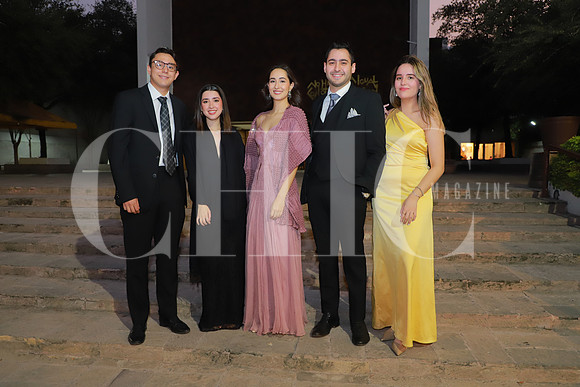 Polo Conde, Sofia Hinojosa, Roberta Cuesta, Fabian Gonzalez y Daniela Aceves 2