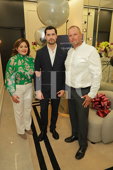 Fabiola Araiza, Homero Romo Araiza y Homero Romo 2