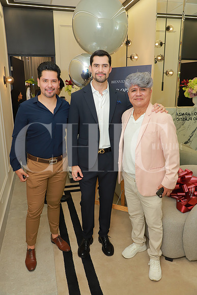 Sergio Nandez, Homero Romo Araiza y Jesús Granados 2