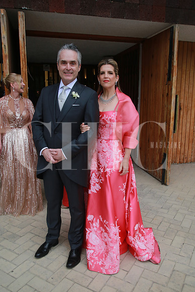 PAPÁS DE LA NOVIA. Bernardo Sada y Vanina González de Sada