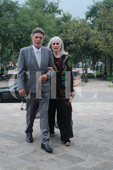 Carlos Gossain y Roberta Sada