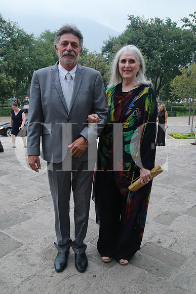Carlos Gossain y Roberta Sada