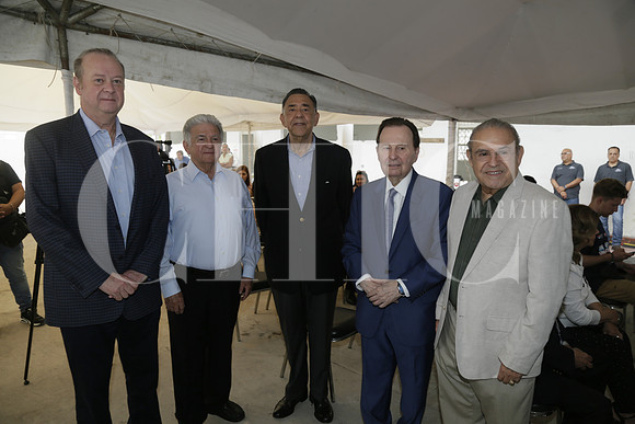 Luis David Ortiz, Jaime Maldonado, Francisco Suárez, Tomás Gonzpález y Roberto Lankenau