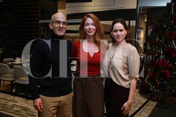 Eduardo Garza, Sulamit Elizondo y Alejandra del Real