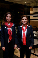 Mónica Martínez de De la Garza y Nelva Ramírez de Garza