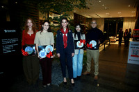 Sulamit Elizondo, Alejandra del Real, Mónica Martínez de De la Garza, Loren Vela y Eduardo Garza