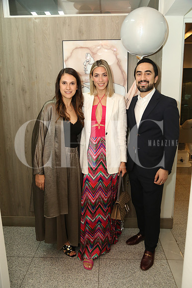 Ana Sofia Ayala, Fer Polin y Adrian Cuellar