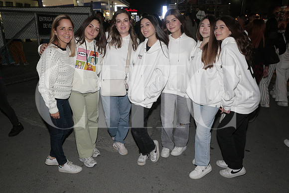 Danie Martinez, Jimena Cordova, Gloria Mendez, Sofi Naranjo, Regi Lopez, Dany Perez y Rebe Naranjo 2
