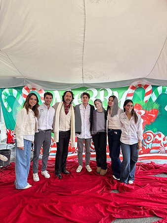 (foto cortesia) Mariana Matutes, Diego Benítez, Alejandro Campbell, Alfredo Monterrubio, Andrea Gutiérrez, Daniela Lozano y Julia Zazueta