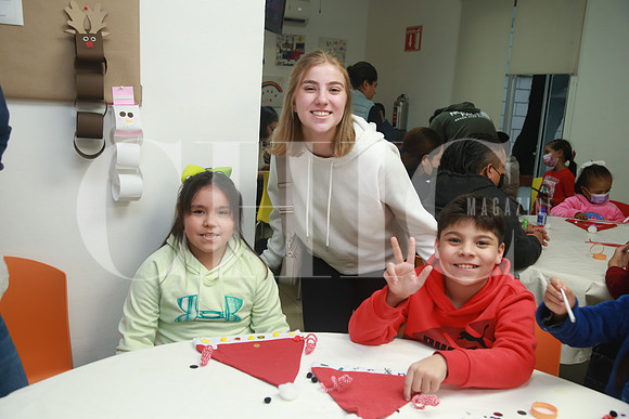 Dana Sofia Lara, Gabriela Martínez e Ian Patricio Lara