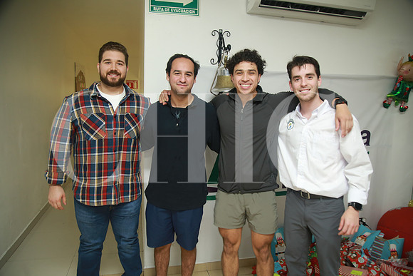 Fernando Peraldi, Jorge Melo, José Marentes y Diego Benitez