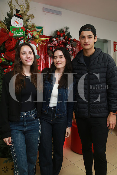Isabela Garza, Carolina Valdés y Pablo Zambrano