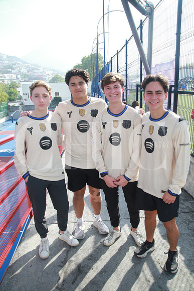 Gustavo Salinas, Pablo Farias, Frank Garza y Juan Pablo Pasos (2)