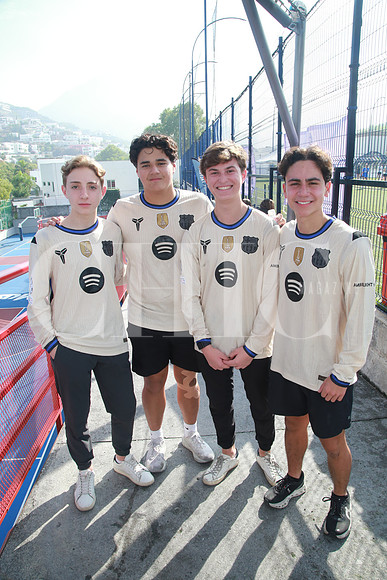 Gustavo Salinas, Pablo Farias, Frank Garza y Juan Pablo Pasos (3)