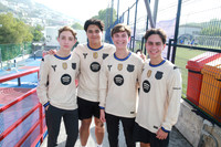 Gustavo Salinas, Pablo Farias, Frank Garza y Juan Pablo Pasos