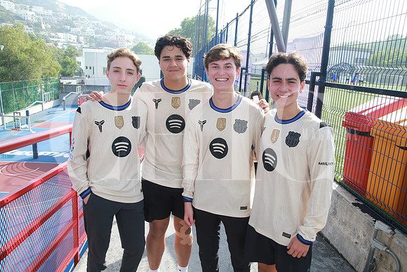 Gustavo Salinas, Pablo Farias, Frank Garza y Juan Pablo Pasos