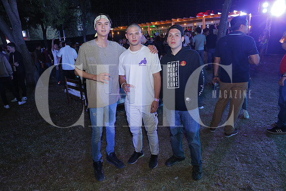 Manlio Rodríguez, Diego González y Jorge Castro (1)