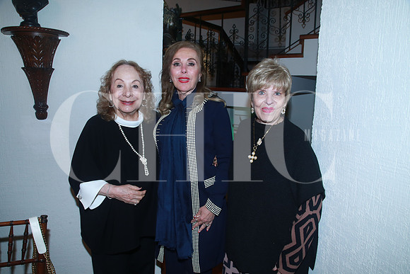 Aurora Cantú de Cagnasso, María Esther Assad de Bichara y Rosy Cabrera