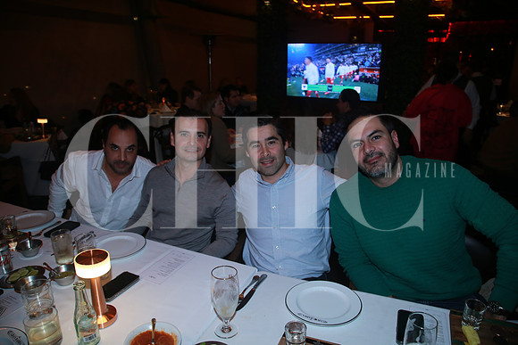 Adrian Marcos, Gerardo Ramírez, Horacio Garza y Fernando Calzada