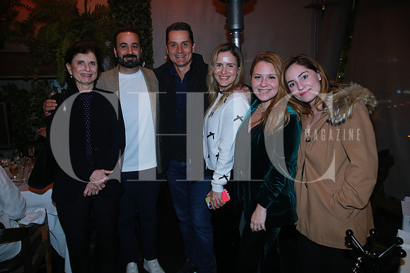 Alejandra Sada de Margain, Mauricio Farah, Fernando Margain, Fabiana Margain, Lily Pierce y Deborah Pirce (2)