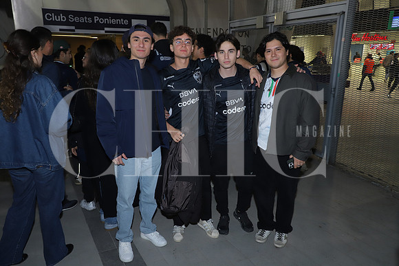 Benjamin Torres, Emilio Manjarrez, Max Garza y Patricio Ara
