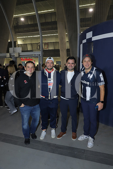 Javier Letayf, Julio de la Fuente, Fernand Treviño y Erik Caceres