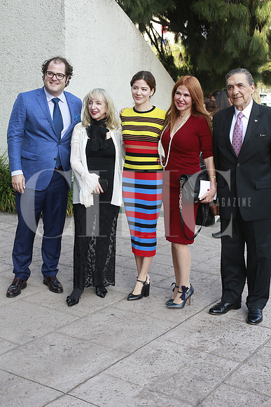 Mauricio Sada, Florencia Infante, Ruth Sofia de Sada, Ruth Villarreal y Agustin Villarreal