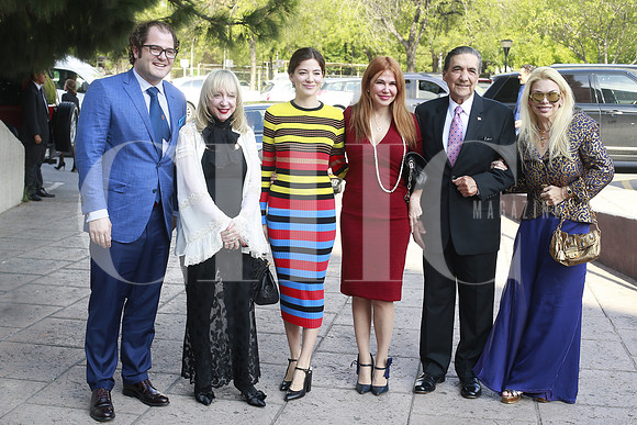 Mauricio Sada, Florencia Infante, Ruth Sofia de Sada, Ruth Villarreal, Agustin Villarreal y Lissy Barrera