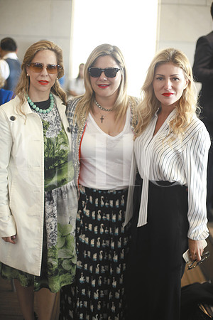 Daniela Ostos de Espinosa, Liliana Sada y Bárbara de Hoyos
