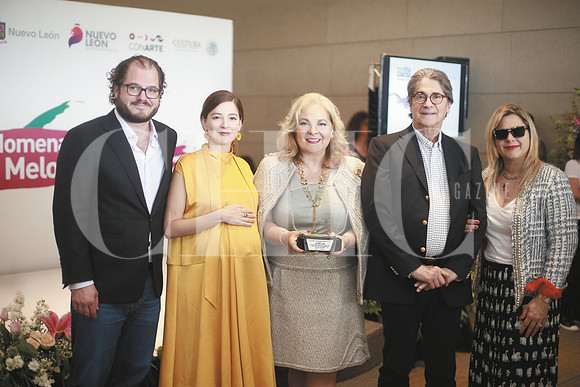 Mauricio Sada, Ruthsofía de Sada, Liliana Melo de Sada, Federico Sada y Liliana Sada de Ibarra
