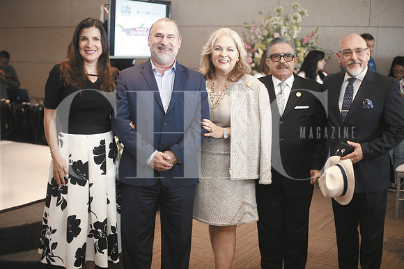 Lorenia Canavati, Gerardo Guajardo, Liliana Melo de Sada, Hernán Elbahara   y Hugo Garza Leal