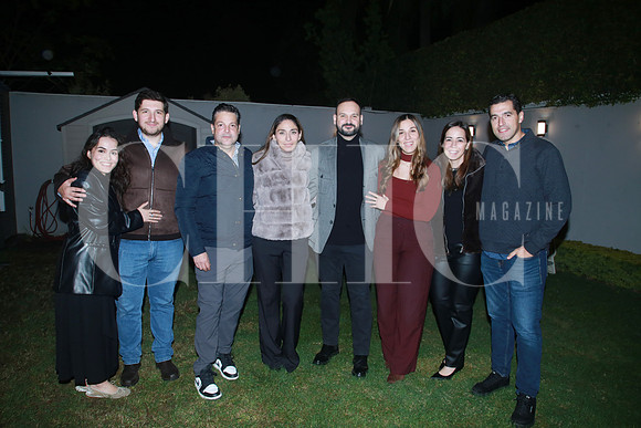 Alejandro Delgado, David de la Garza, Mauricio Bosh, Cecilia De la Garza, Gabriela de la Garza, Gerardo Contreras Elva Jaimez y Roberto De la Garza