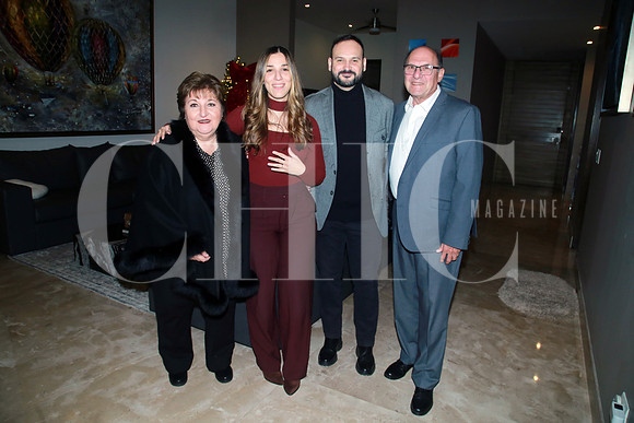Cecilia Garza, Gabriela de la Garza, Gerardo Contreras y Roberto De la Garza (2)