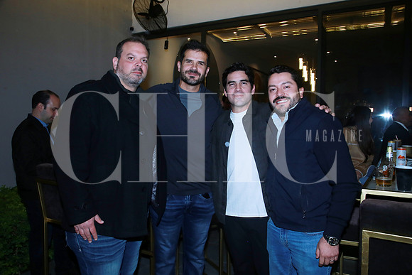 José Luis Villarreal , Lalo Martínez, Roberto Humphry y Ricardo Zarzosa