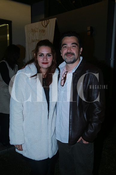 Tere Danes y Carlos Cepeda