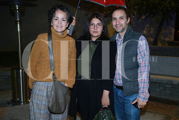 Angela Palos, Mariana Ayala y Rafael García